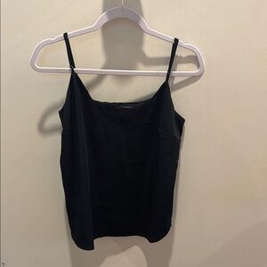 Banana Republic Black Fitted Sleeveless Camisole